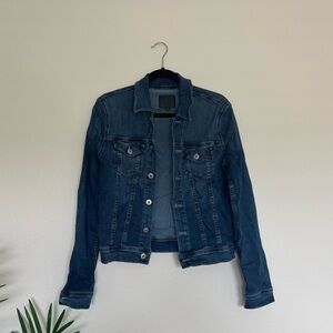 AG Adriano Goldschmied Womens Classic Denim Jean Jacket